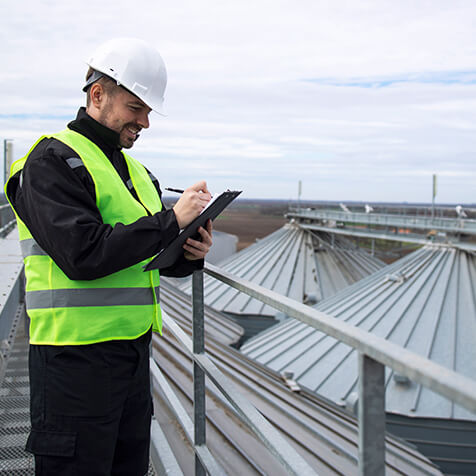 Manutenção de Silos e Armazéns